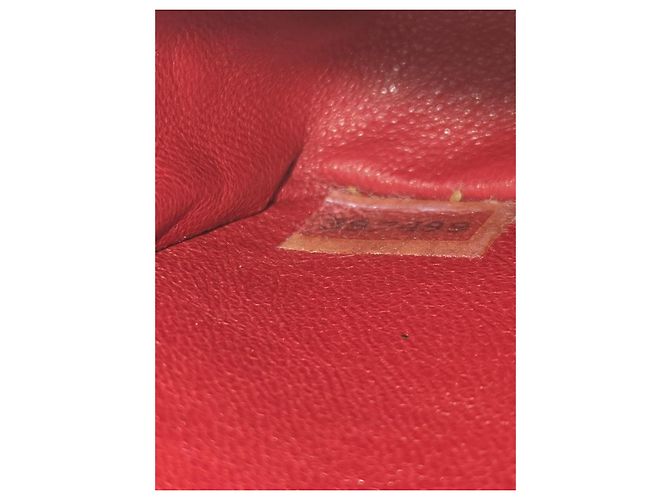 Trendy CC CHANEL Mini Timeless Abendtasche aus Krokodilleder Rot - Ansicht 5