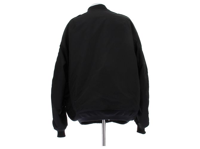 Junya Watanabe Black Wool Bomber Jacket - view 2
