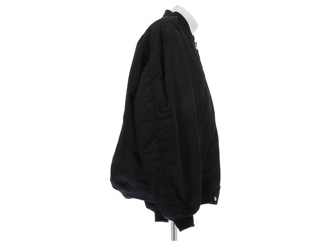 Junya Watanabe Black Wool Bomber Jacket - view 3