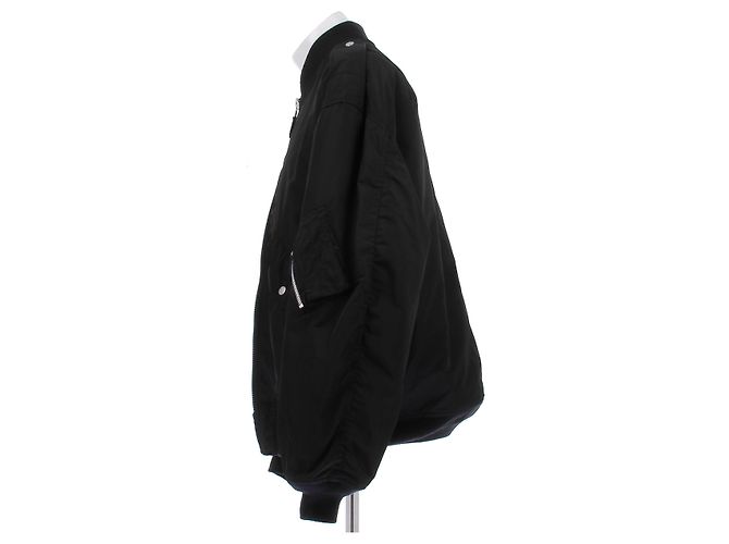 Junya Watanabe Black Wool Bomber Jacket - view 4