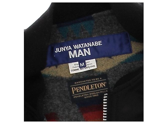 Junya Watanabe Black Wool Bomber Jacket - view 5