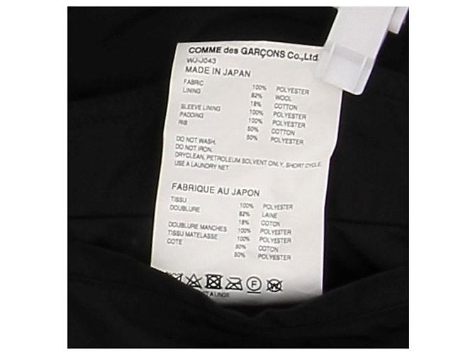 Junya Watanabe Black Wool Bomber Jacket - view 6