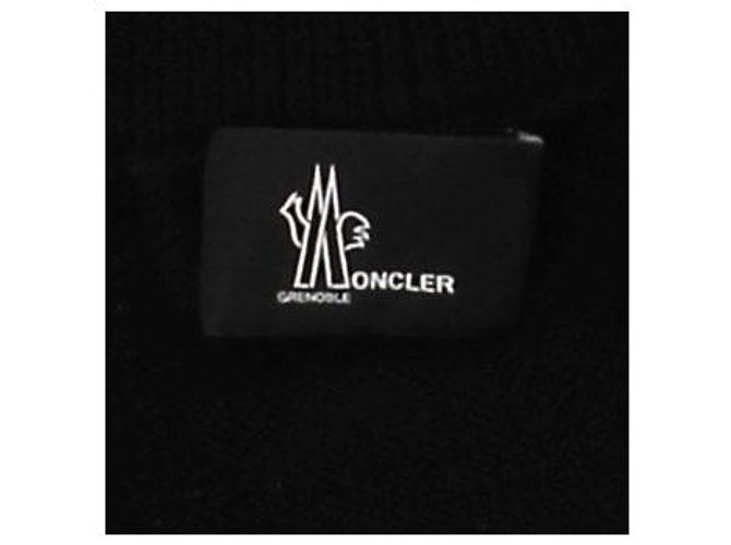 Moncler Suéter negro con paneles de nylon - vista 7