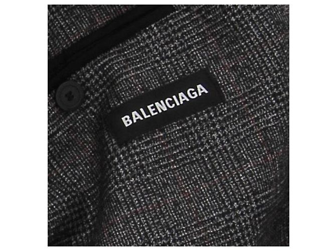 Balenciaga Wollblazer Grau - Ansicht 3