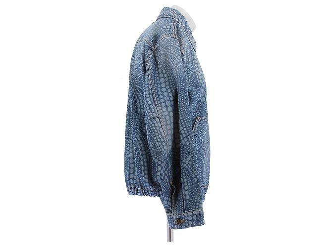 Louis Vuitton Giacca di jeans in cotone Blu - vista 3