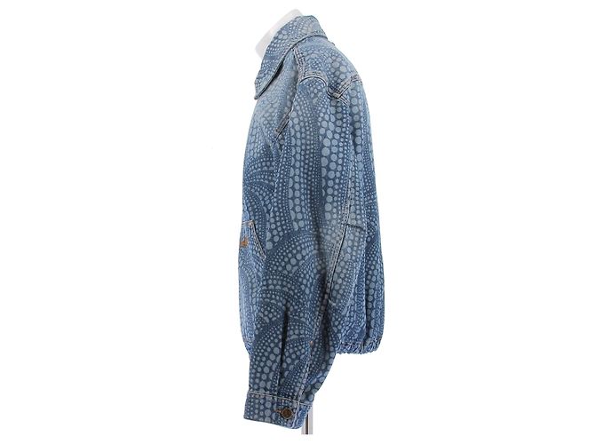 Louis Vuitton Giacca di jeans in cotone Blu - vista 4