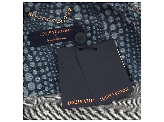 Louis Vuitton Giacca di jeans in cotone Blu - vista 5