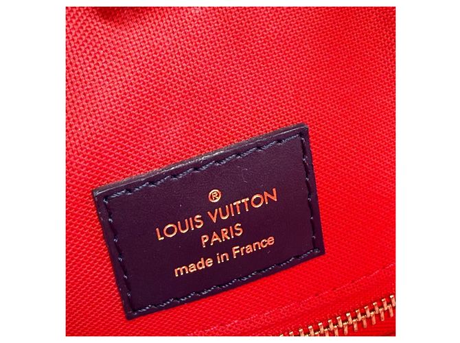 Borsa tote Onthego GM Louis Vuitton Marrone - vista 16