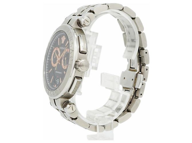 Relógio masculino Versace ION VE1D01019 com mostrador preto - vista 2
