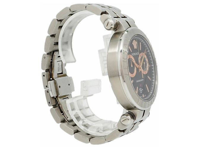 Relógio masculino Versace ION VE1D01019 com mostrador preto - vista 3