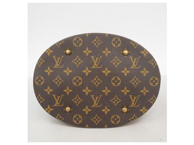 Louis Vuitton Monogram Bucket GM Tote Bag Braun - Ansicht 3