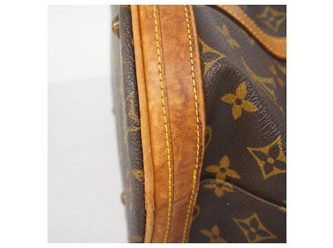 Louis Vuitton Monogram Bucket GM Tote Bag Braun - Ansicht 6