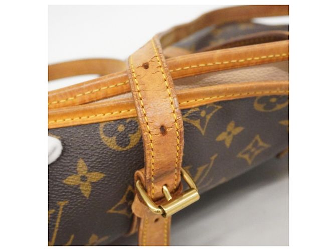 Louis Vuitton Monogram Bucket GM Tote Bag Braun - Ansicht 7