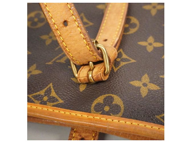 Louis Vuitton Monogram Bucket GM Tote Bag Braun - Ansicht 8