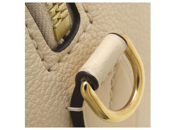 Borsa Louis Vuitton Monogram Empreinte Speedy Bandoulière 20 Crudo - vista 11