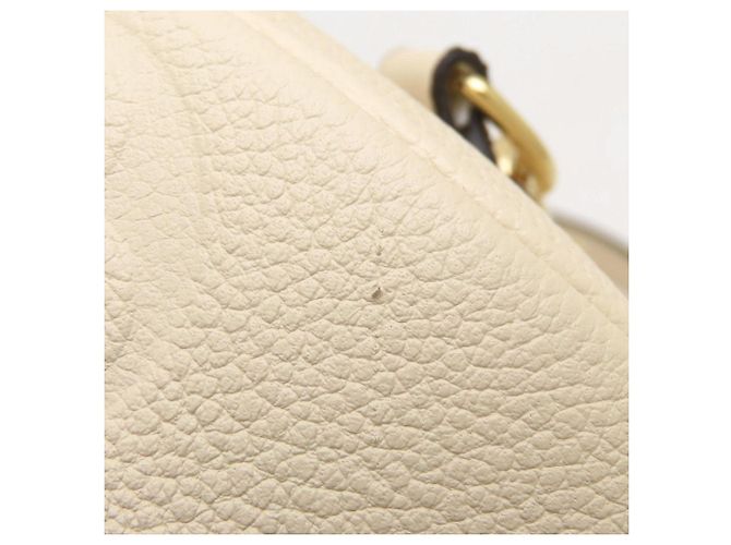 Borsa Louis Vuitton Monogram Empreinte Speedy Bandoulière 20 Crudo - vista 16