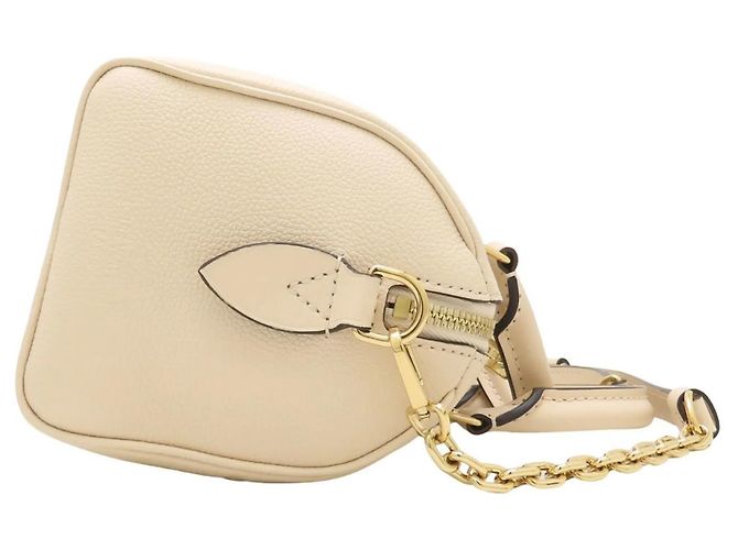 Borsa Louis Vuitton Monogram Empreinte Speedy Bandoulière 20 Crudo - vista 3