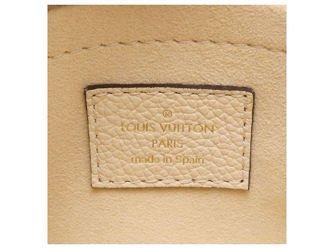 Borsa Louis Vuitton Monogram Empreinte Speedy Bandoulière 20 Crudo - vista 7