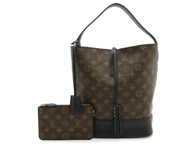 Borsa a Spalla Monogram Idole GM di Louis Vuitton Nero Monogramma - vista 2