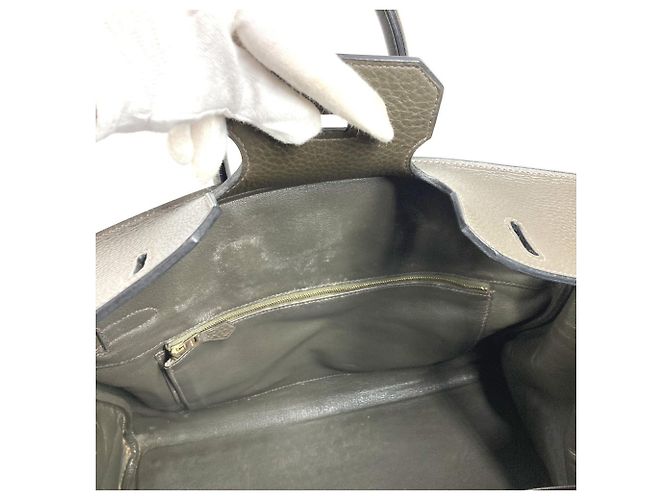 Hermès Borsa Tote HERMES Birkin 35 Marrone Beige Cachi - vista 15