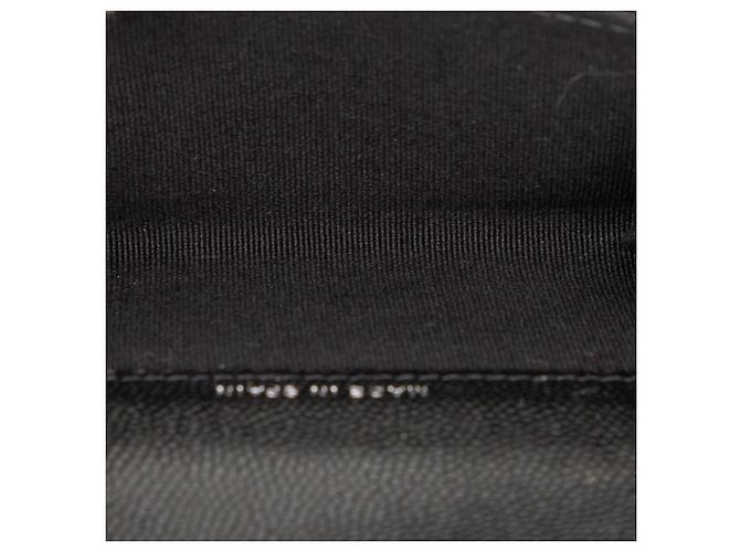 Tarjetero Boy Matelassé Coco Mark de Chanel Negro - vista 4