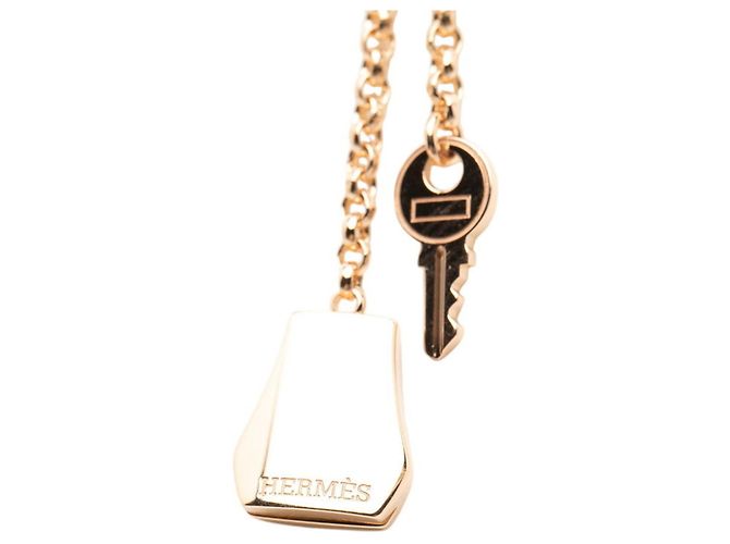 Collar Péndulo Kelly Clochette PM de Hermès Dorado - vista 2