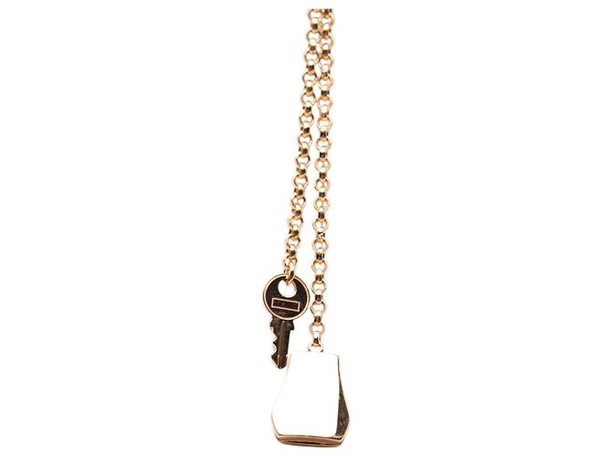 Collar Péndulo Kelly Clochette PM de Hermès Dorado - vista 4