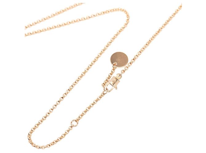 Collar Péndulo Kelly Clochette PM de Hermès Dorado - vista 6
