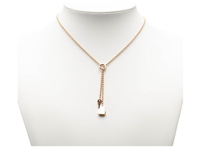 Collar Péndulo Kelly Clochette PM de Hermès Dorado - vista 7
