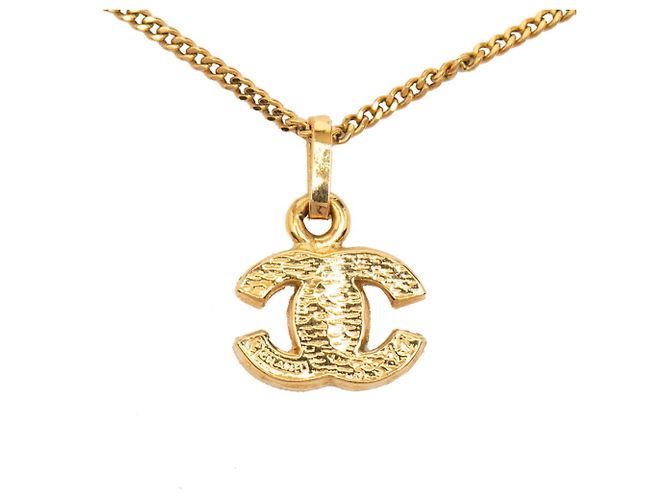 Timeless Collana in strass Chanel Coco Mark D'oro - vista 3