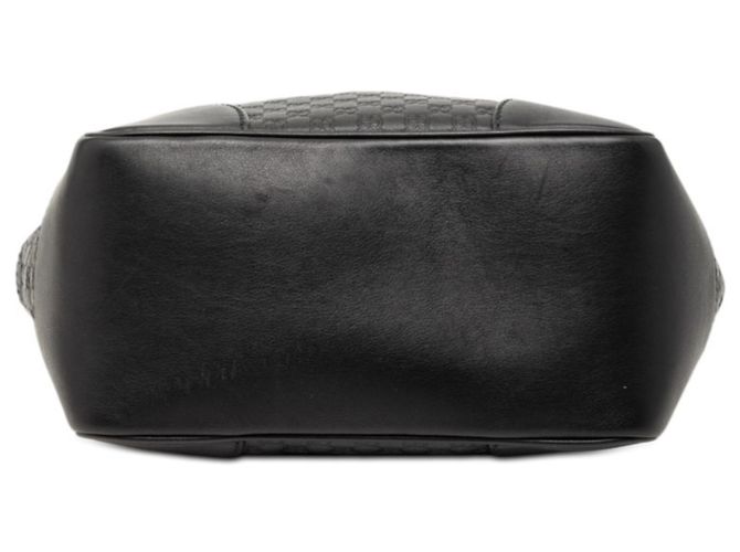 Borsa Microguccissima di Gucci Nero - vista 3