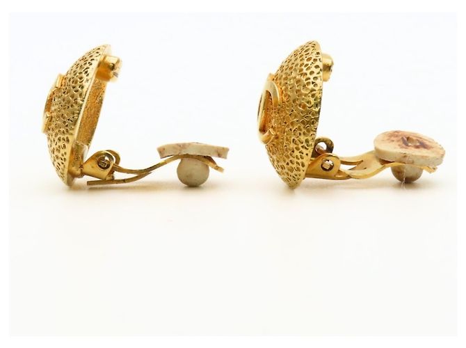 Orecchini placcati in oro con il logo Coco di Chanel D'oro - vista 3