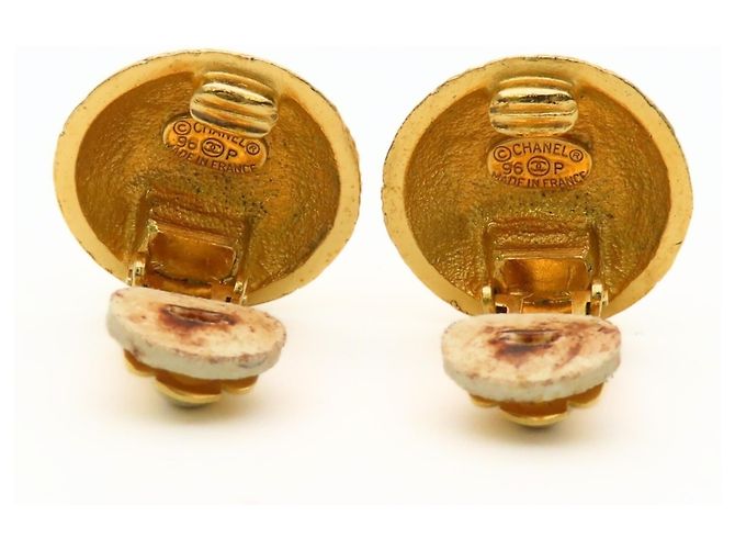 Orecchini placcati in oro con il logo Coco di Chanel D'oro - vista 4