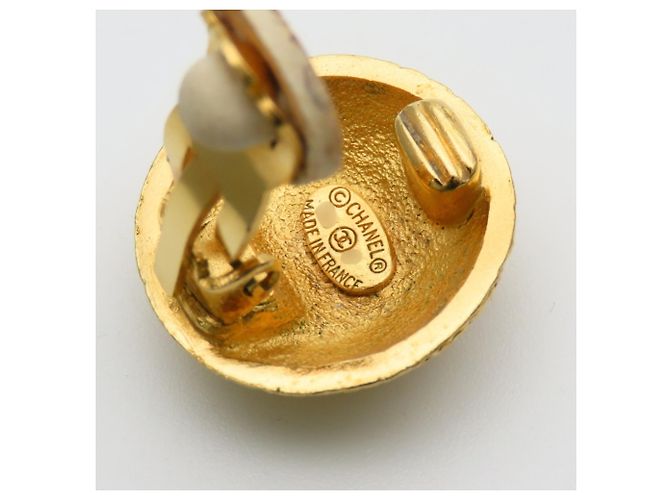 Orecchini placcati in oro con il logo Coco di Chanel D'oro - vista 8