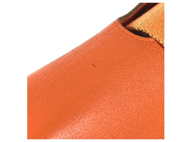 Hermès Valparaiso MM Handtasche Orange - Ansicht 10