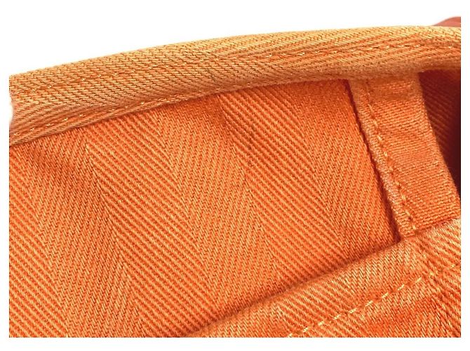 Hermès Valparaiso MM Handtasche Orange - Ansicht 15