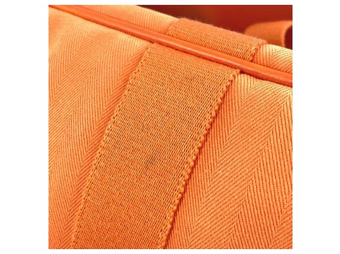 Hermès Valparaiso MM Handtasche Orange - Ansicht 18