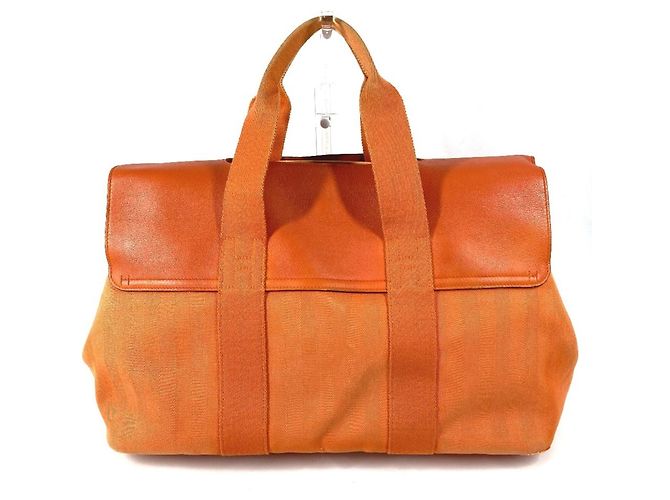 Hermès Valparaiso MM Handtasche Orange - Ansicht 2