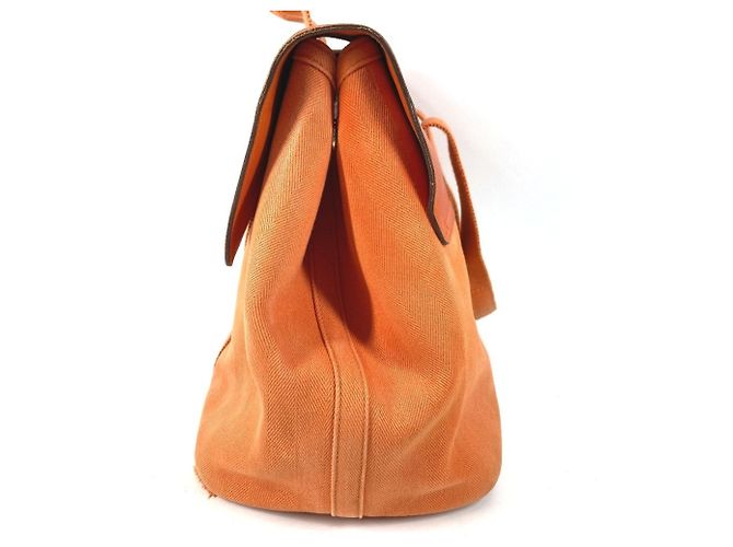Hermès Valparaiso MM Handtasche Orange - Ansicht 3