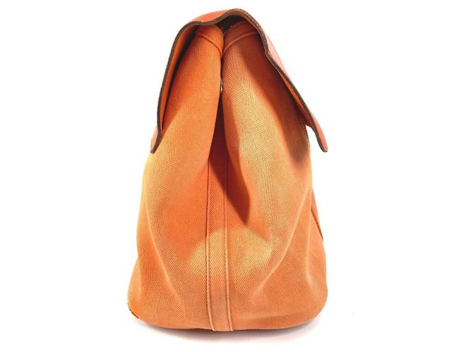 Hermès Valparaiso MM Handtasche Orange - Ansicht 4
