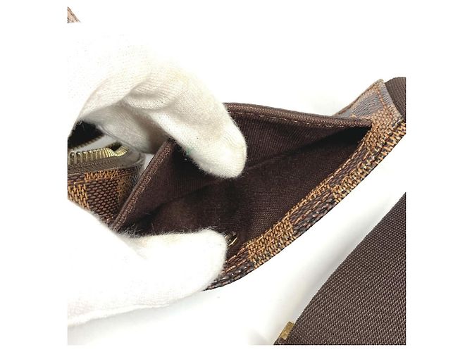 Borsa a spalla/fanny pack Damier Geronimos di Louis Vuitton Marrone Damier ebene - vista 10