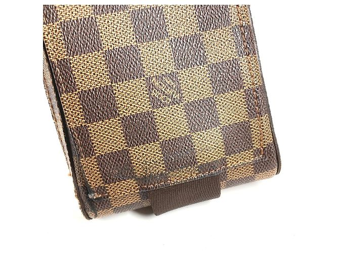 Borsa a spalla/fanny pack Damier Geronimos di Louis Vuitton Marrone Damier ebene - vista 11