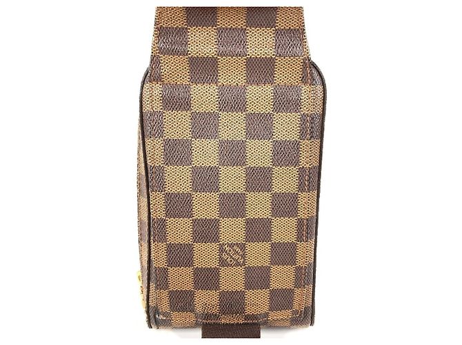 Borsa a spalla/fanny pack Damier Geronimos di Louis Vuitton Marrone Damier ebene - vista 2