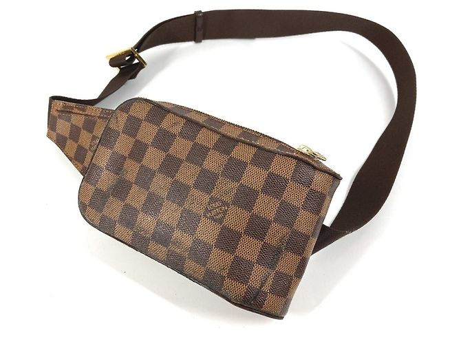Borsa a spalla/fanny pack Damier Geronimos di Louis Vuitton Marrone Damier ebene - vista 3