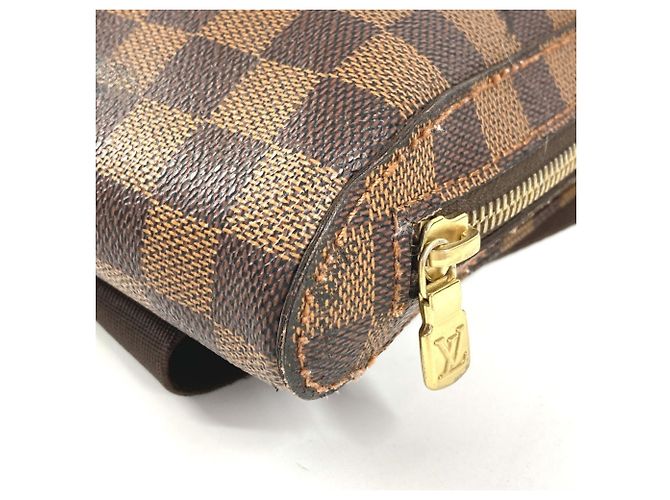 Borsa a spalla/fanny pack Damier Geronimos di Louis Vuitton Marrone Damier ebene - vista 5