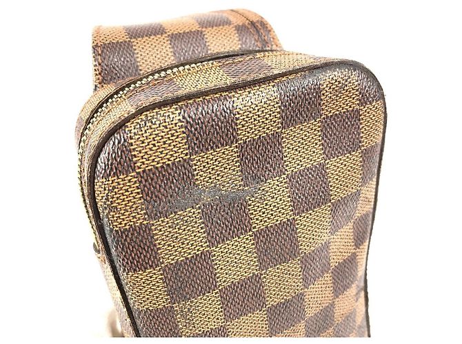 Borsa a spalla/fanny pack Damier Geronimos di Louis Vuitton Marrone Damier ebene - vista 7