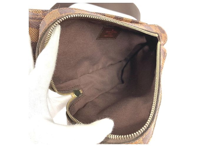 Borsa a spalla/fanny pack Damier Geronimos di Louis Vuitton Marrone Damier ebene - vista 8