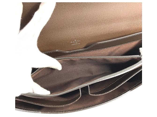 Borsa Louis Vuitton Taiga Laguito Marrone - vista 16
