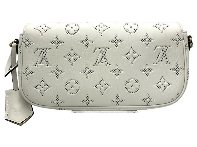 Portafoglio Louis Vuitton con catena Ivy Bianco - vista 3