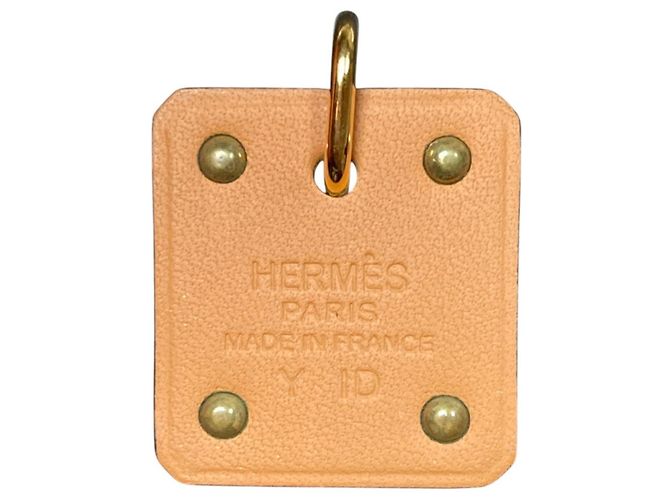 Hermès HERMES As de Coeur PM Herzmotiv Anhänger Schwarz Golden - Ansicht 2